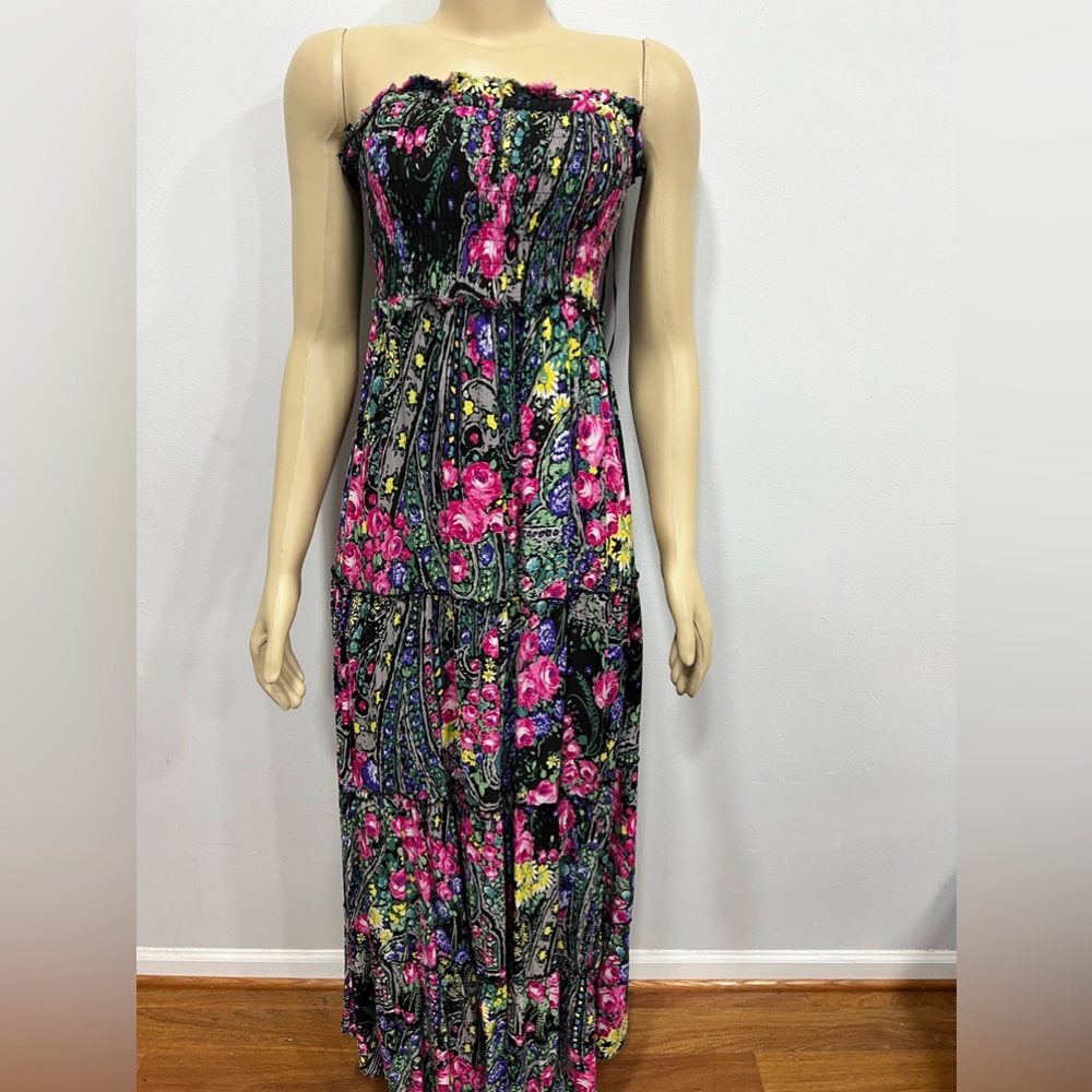 Free people floral prime maxi dress